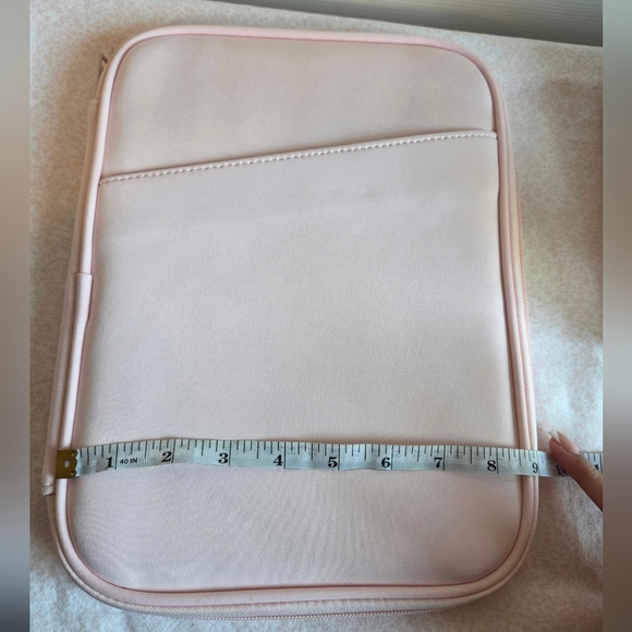 Blush Pink Zip Tablet Pouch – Laptop Case 13″ - Picture 4 of 8